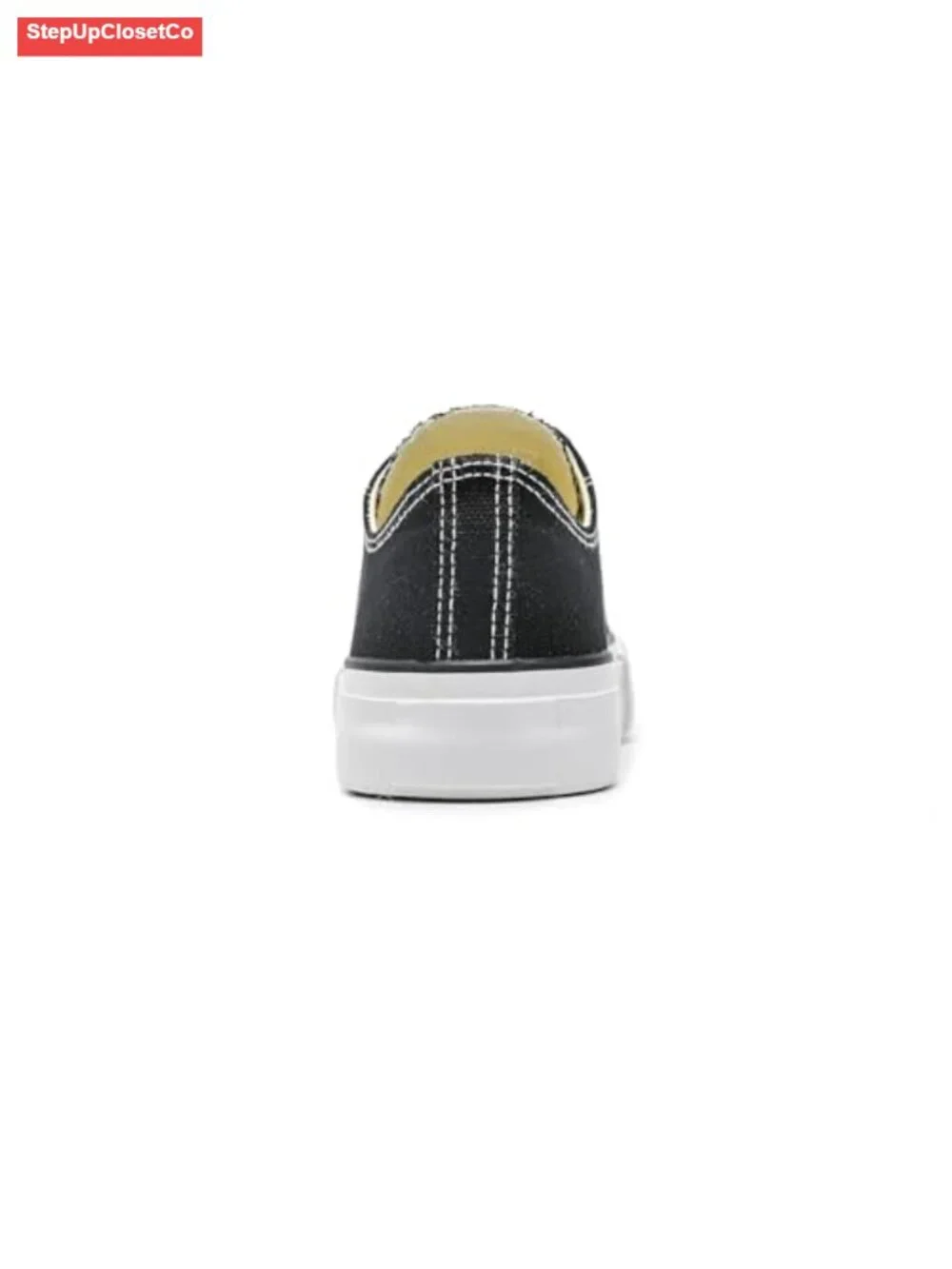 Women's Low-Top Canvas Lace-Up Sneakers, Breathable Casual Walking Shoes